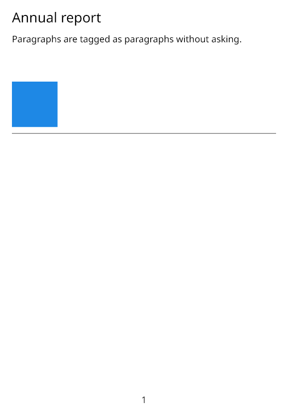 What this example sets