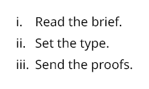 What this example sets
