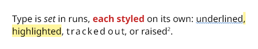 What this example sets